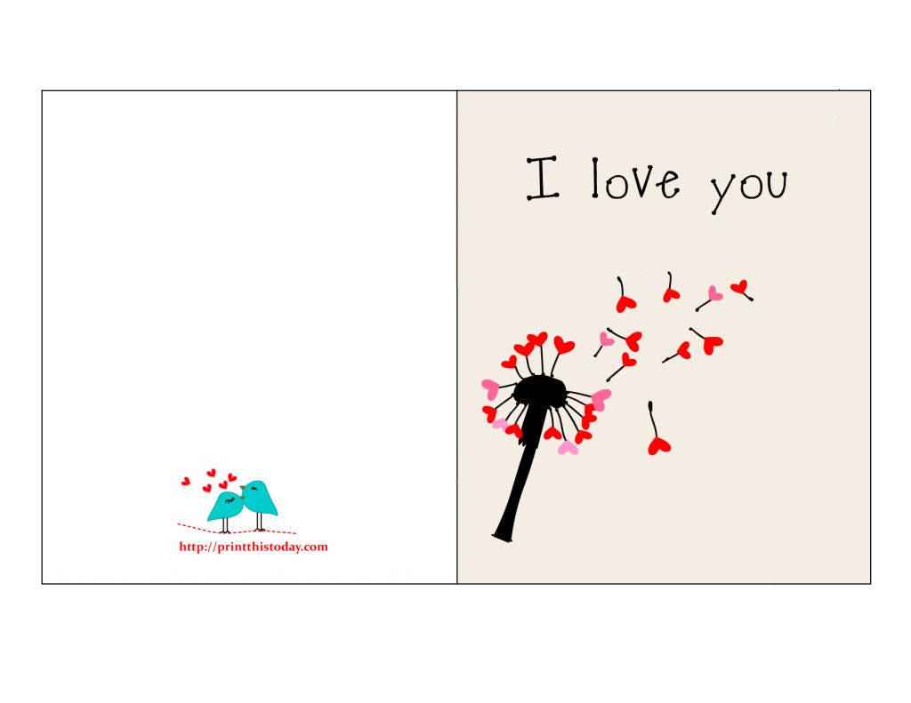 Free Printable Valentine Cards for Him