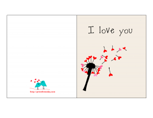 I love you Card for Him