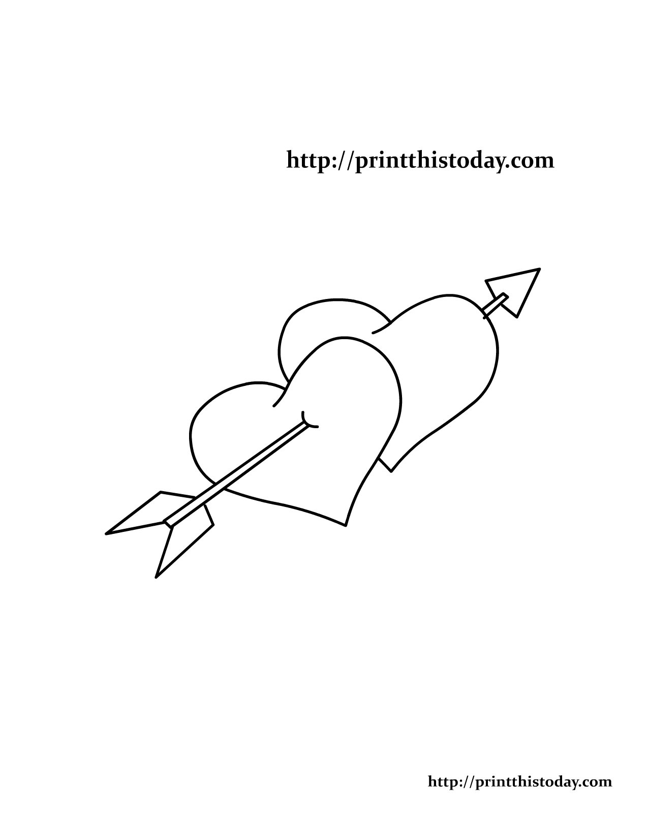 Free Printable Love Coloring Page