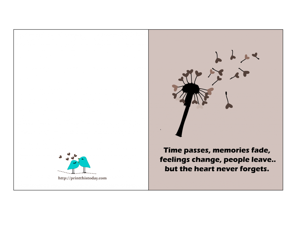 Free Printable Love Quotes Cards