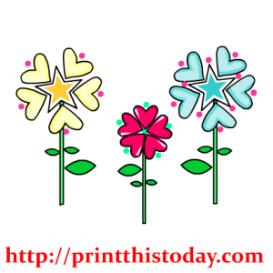 valentine flowers clip art