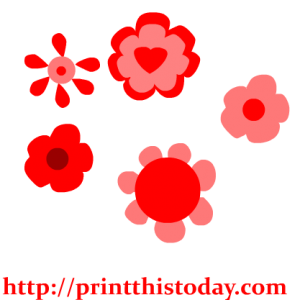 valentine flowers clip art