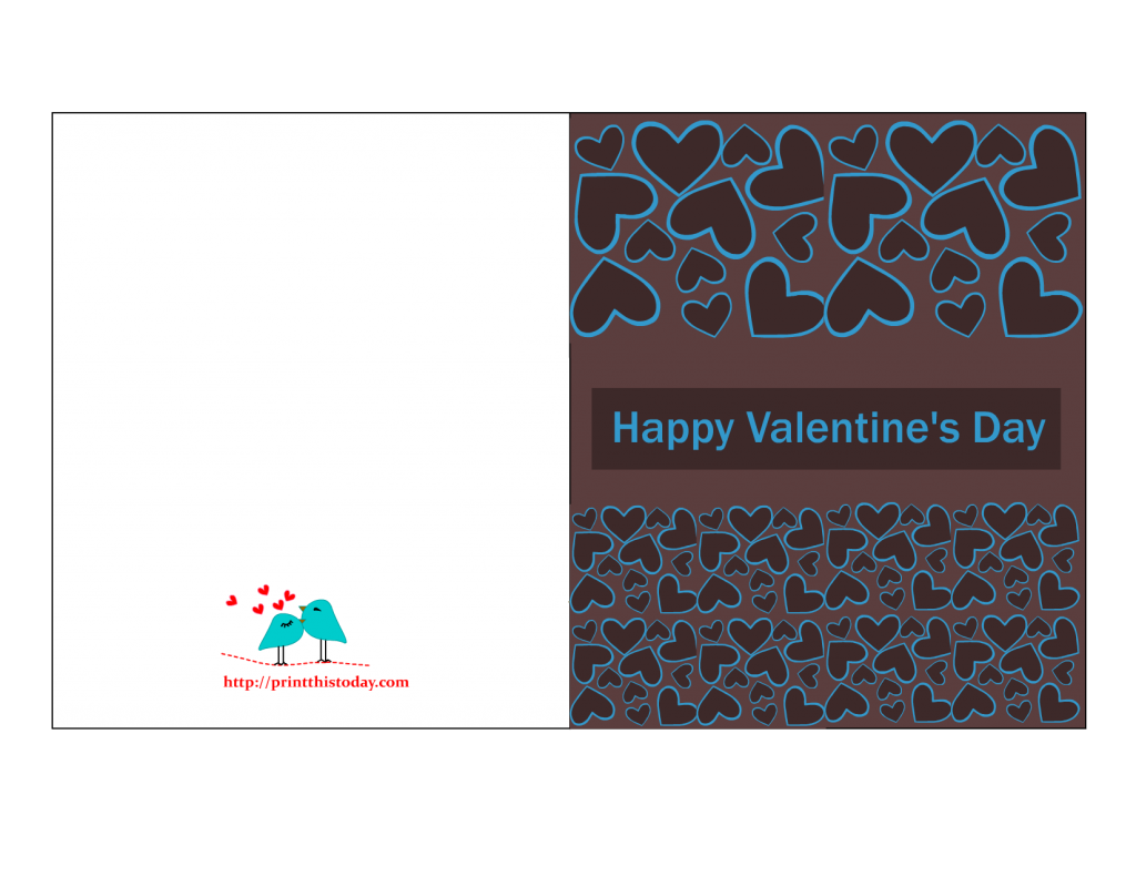 Free Printable Valentine's Day Card