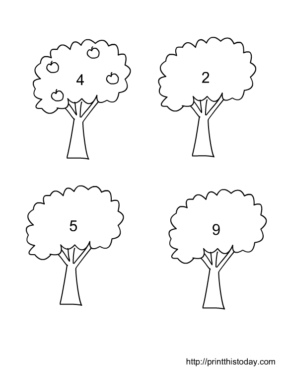 Number coloring page 1,2,3,4,5,6,7,8,9,10 17069060 Vector Art at Vecteezy