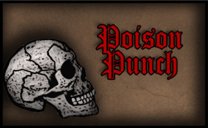 Poison punch-free printable halloween drink label