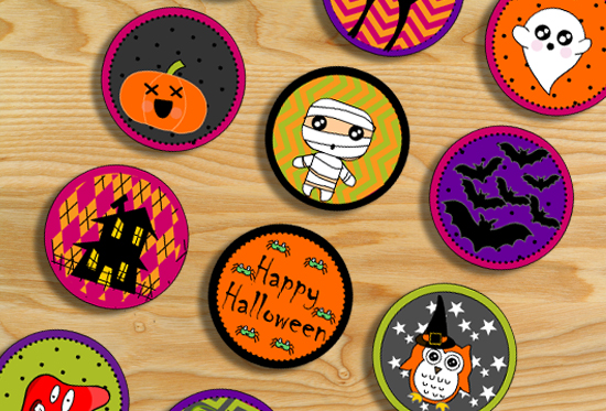 Halloween Cupcake Toppers - Free Printable — Gathering Beauty