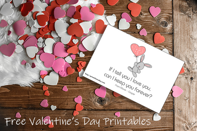 Free Valentine's Day Printables