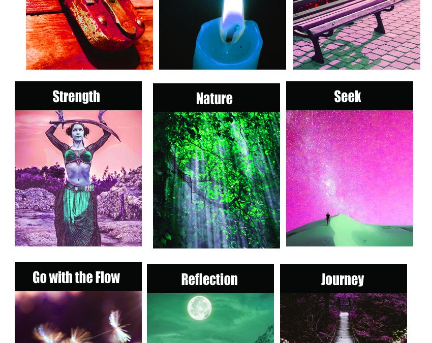 Free printable oracle cards set