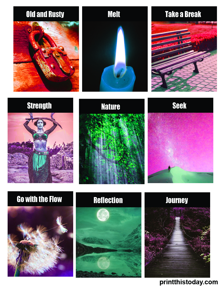 Free Printable Oracle Cards Divination Deck