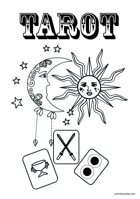 Printable Tarot Cards — Daily Tarot Draw