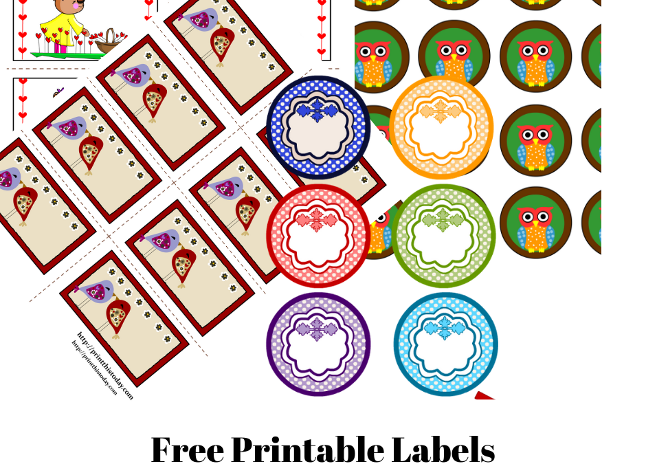 Free Printable Labels