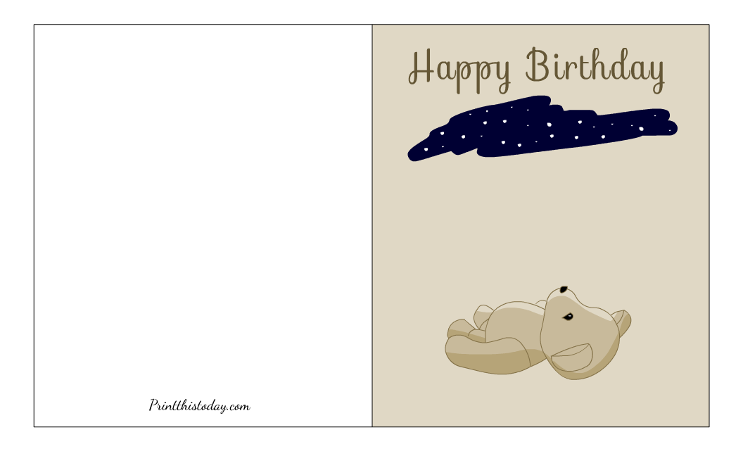 Free Printable Cute Owl Birthday Cards Free Printable Cute Birthday 