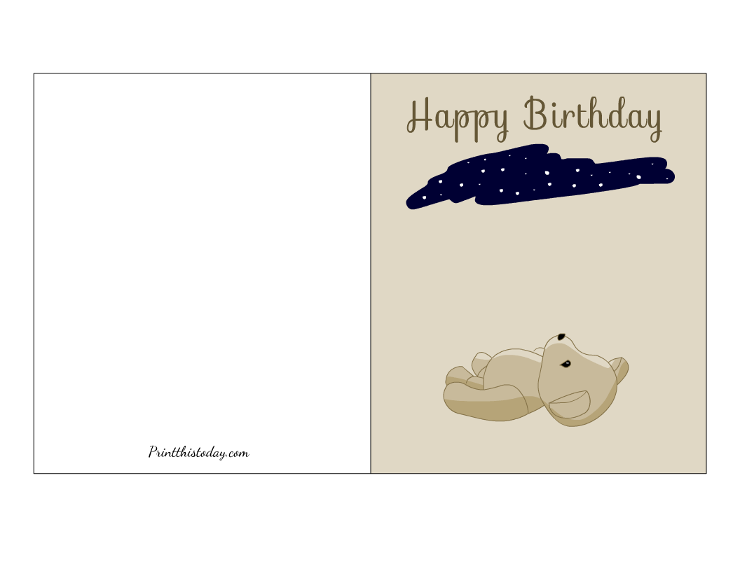 Free Printable Cute Birthday Cards