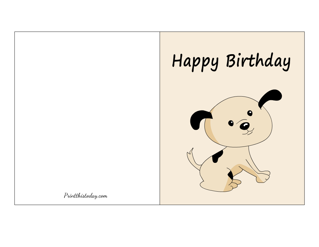 Free Printable Cute Birthday Cards