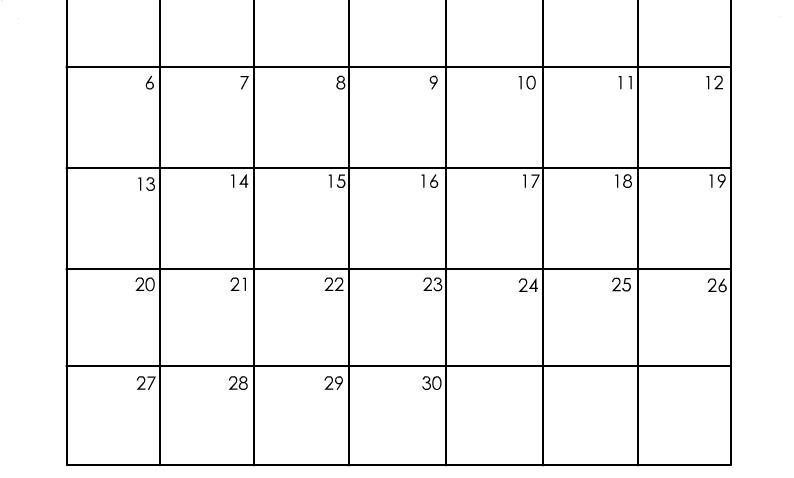 November 2022 Planner Calendar