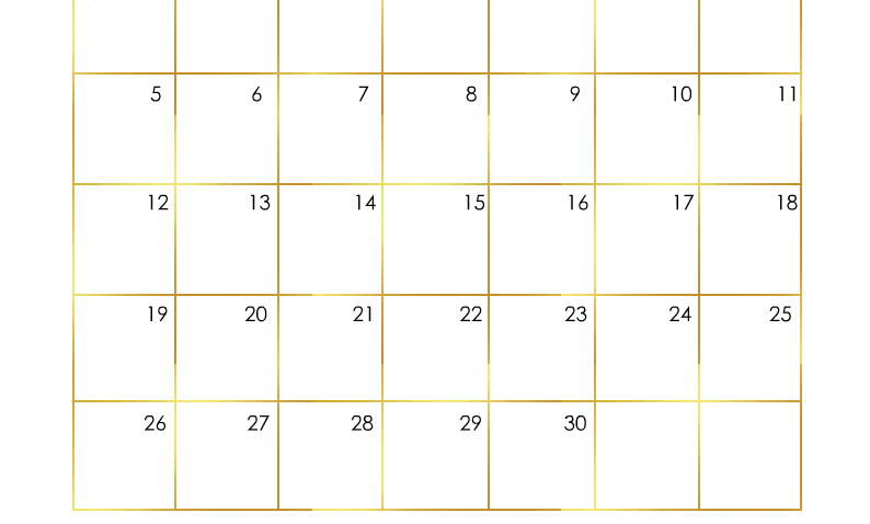 Free Printable November 2023 Planner Calendar Page