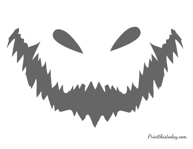 22 Free Printable Halloween Pumpkin Stencils