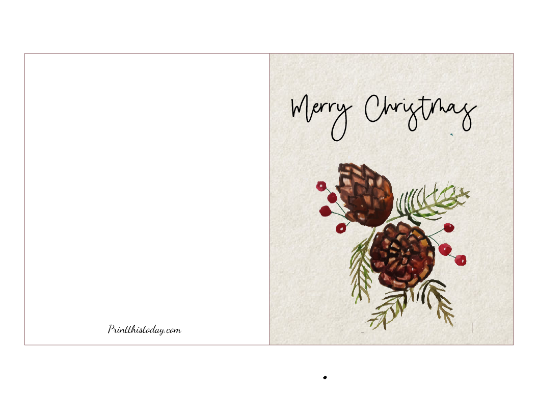 Free Printable Christmas Stationary