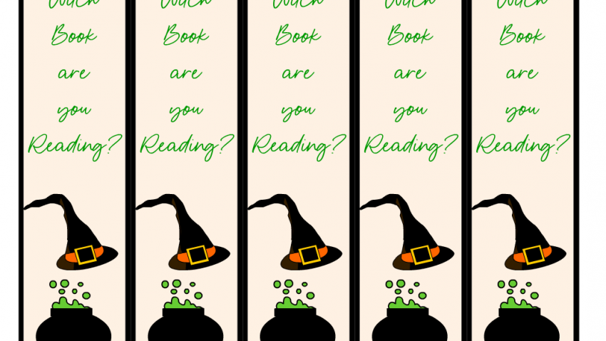 Witch Book are you Reading? Cute Bookmarks