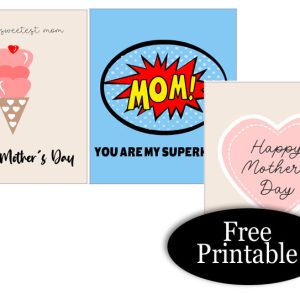 Free Printable Cute Happy Mother's Day Cards