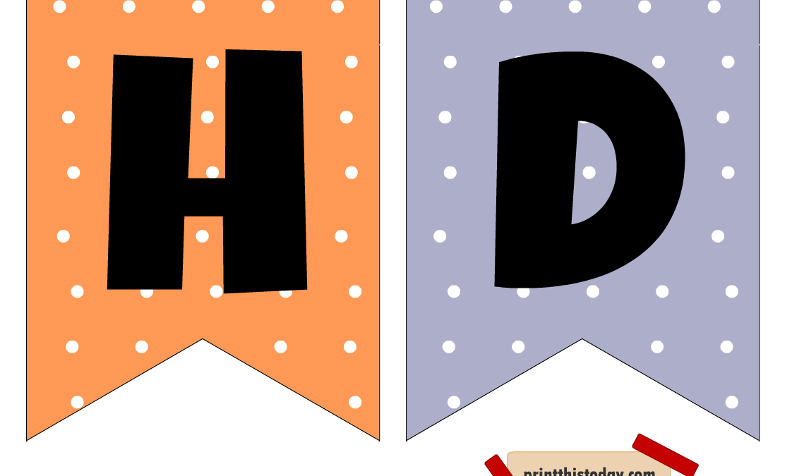 Banner for Boy and Girl Birthday Party