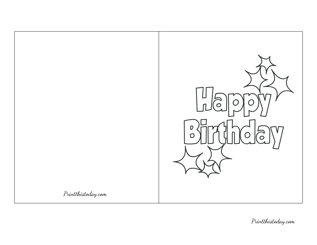 65 Cute Free Printable Birthday Cards for Everyone