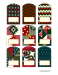 180 Cute Free Printable Christmas Gift Tags