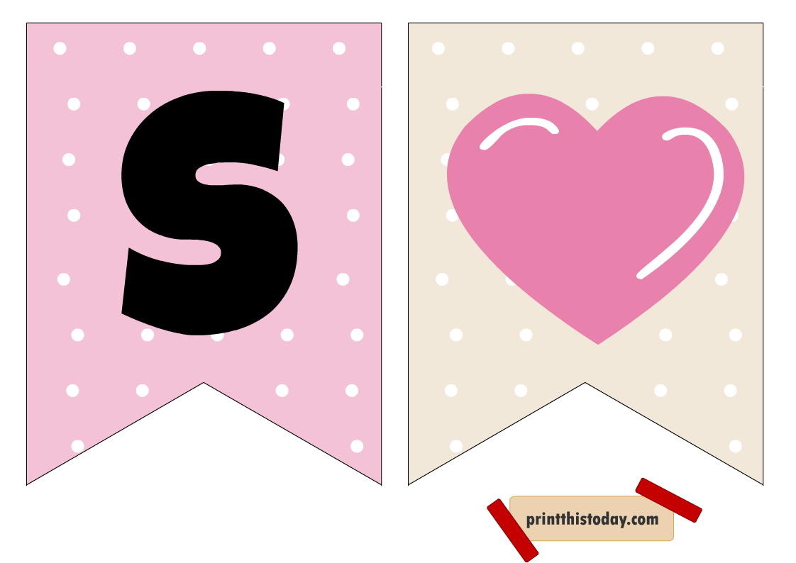 It's a girl banner for baby shower printable
