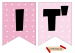It’s a Girl, Free Printable Cute Baby Announcement Banner