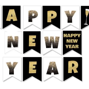 Free Printable Happy New Year Banner
