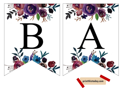 4 Free Printable Cute Baby Shower Banners