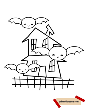 Cute Free Printable Halloween Coloring Pages for Kids